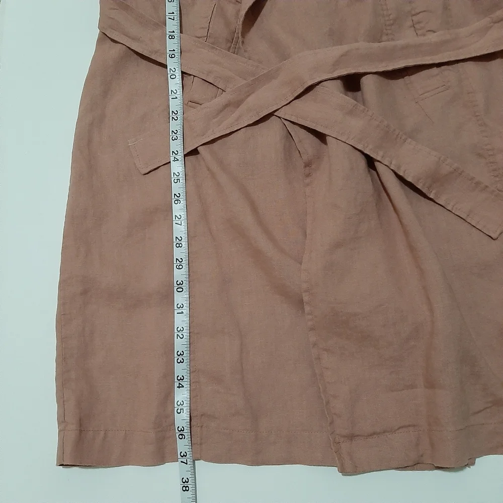 Catherine Malandrino Long Linen Cardigan Medium